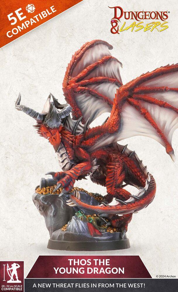 Dungeons & Lasers Dragons: THOS THE YOUNG DRAGON - PremiumHobby