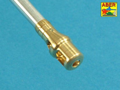 10,5cm KwK L/70 barrel with double baffle muzzle brake for German Pz.Kpfw. VII Löwe