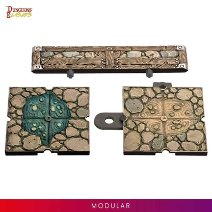 Dungeons & Lasers Dwarven Mine Half-Height Walls - PremiumHobby