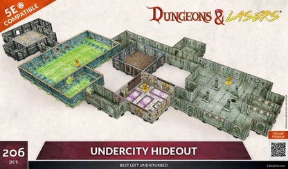 Dungeons & Lasers Starter Set: UNDERCITY HIDEOUT - PremiumHobby
