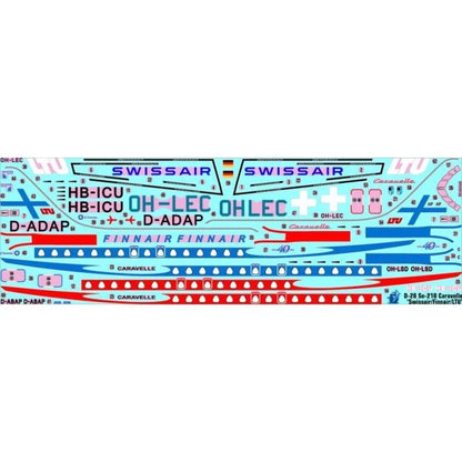 Se-210 Caravelle Swissair - PremiumHobby