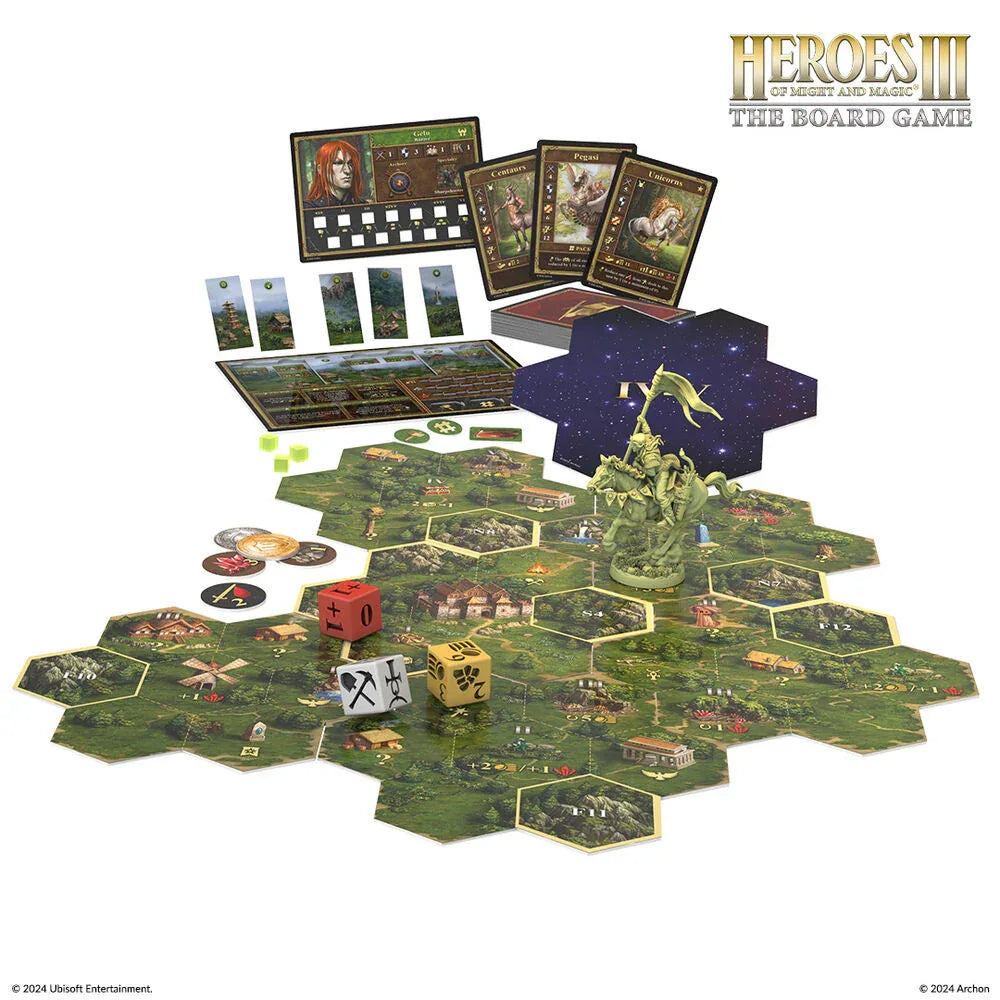 Heroes of Might and Magic III: The Board Game Rampart Expansion (FR) - PremiumHobby