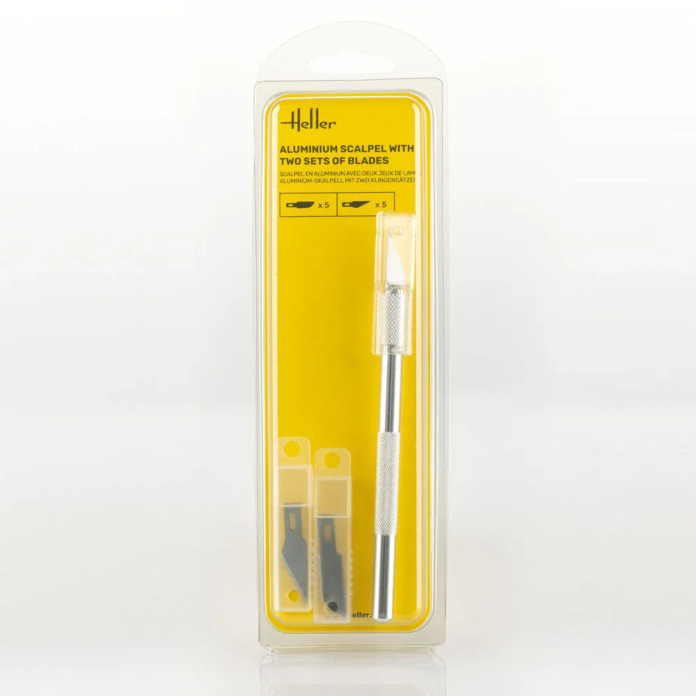 Aluminium scalpel with fine-pointed blade - PremiumHobby