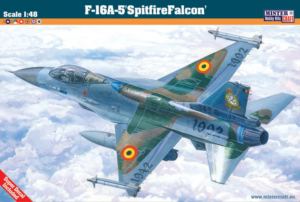 F-16A Block 5 Spitfire Falcon - PremiumHobby