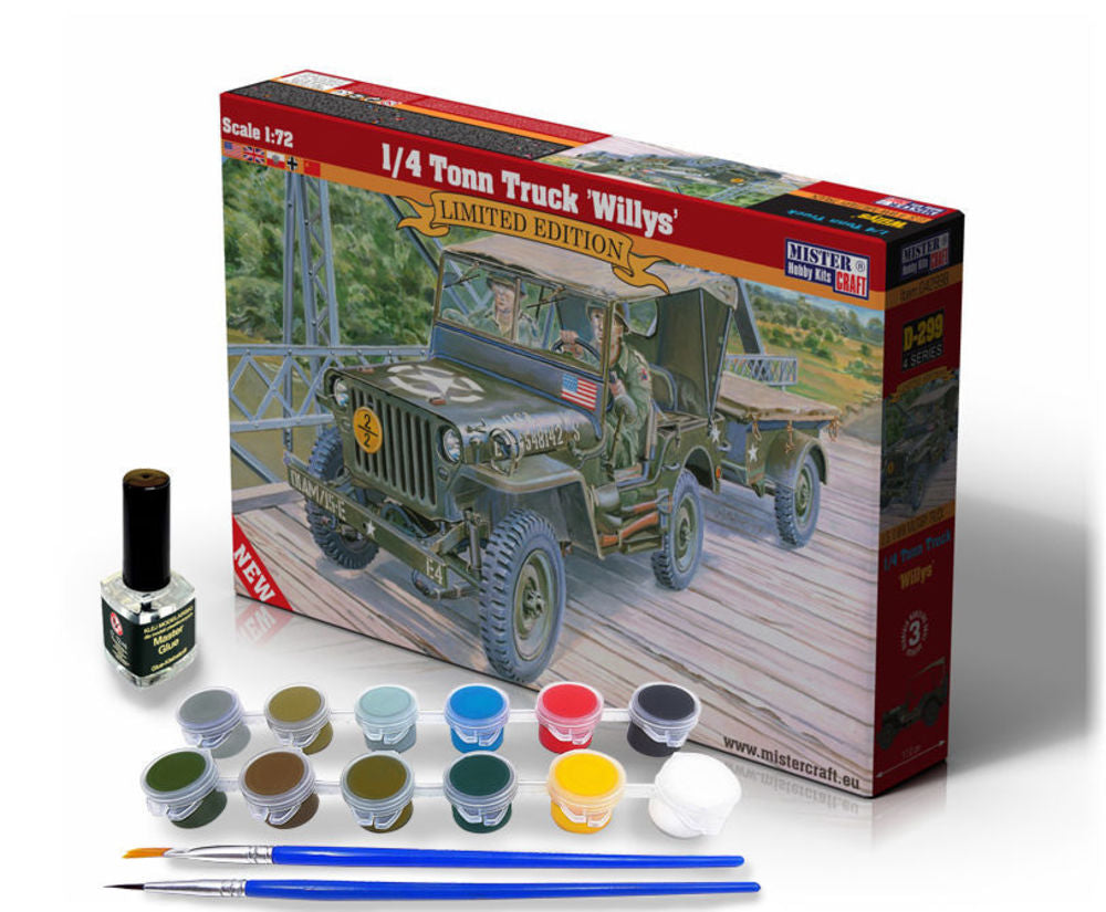 1/4 Tonn Truck "Willys" SUPER SET