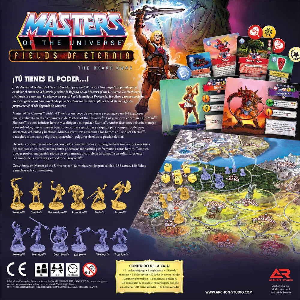 Masters of the Universe: Fields of Eternia The Board Game (ES) - PremiumHobby