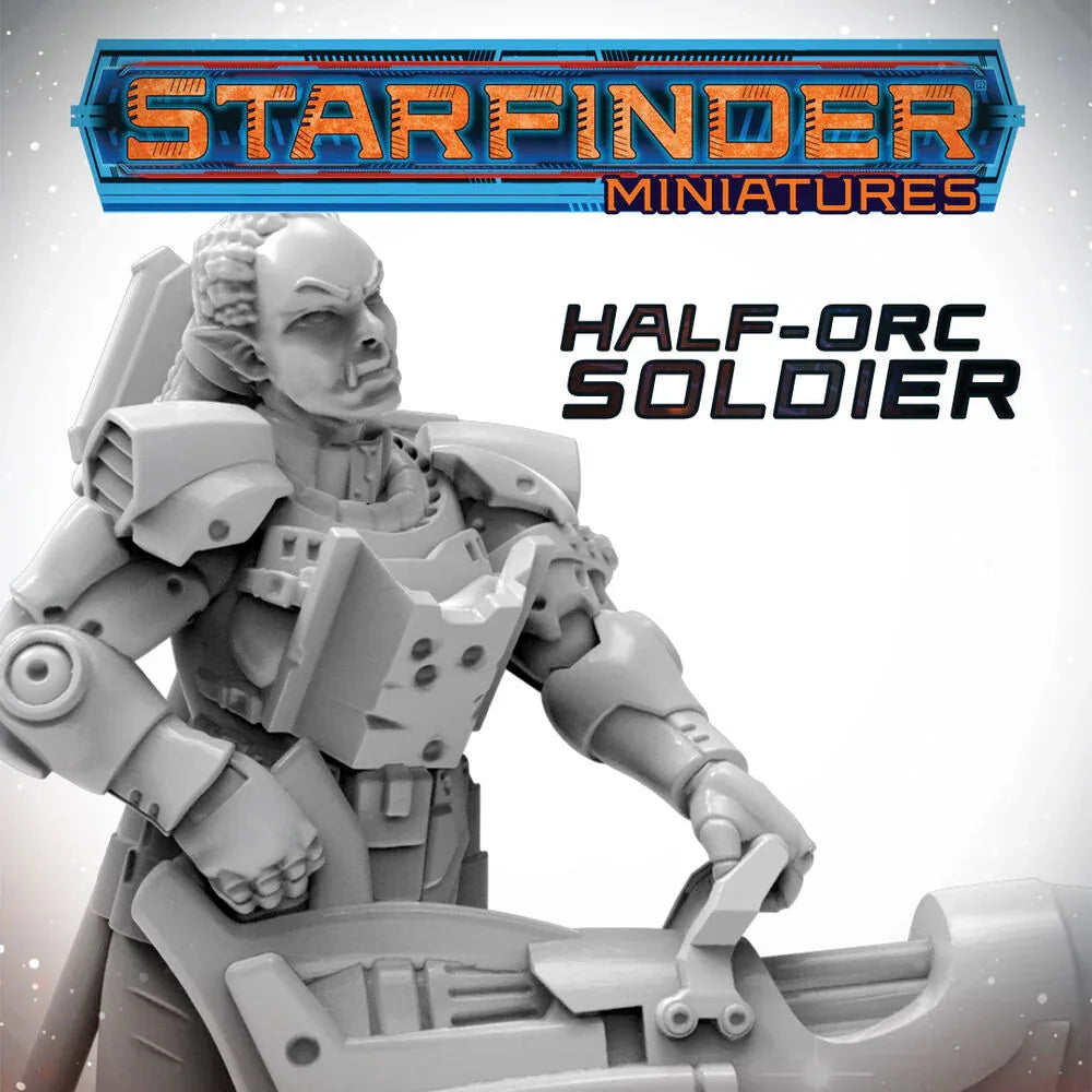 Masters of the Universe Miniatures: HALF - ORC SOLDIER - PremiumHobby