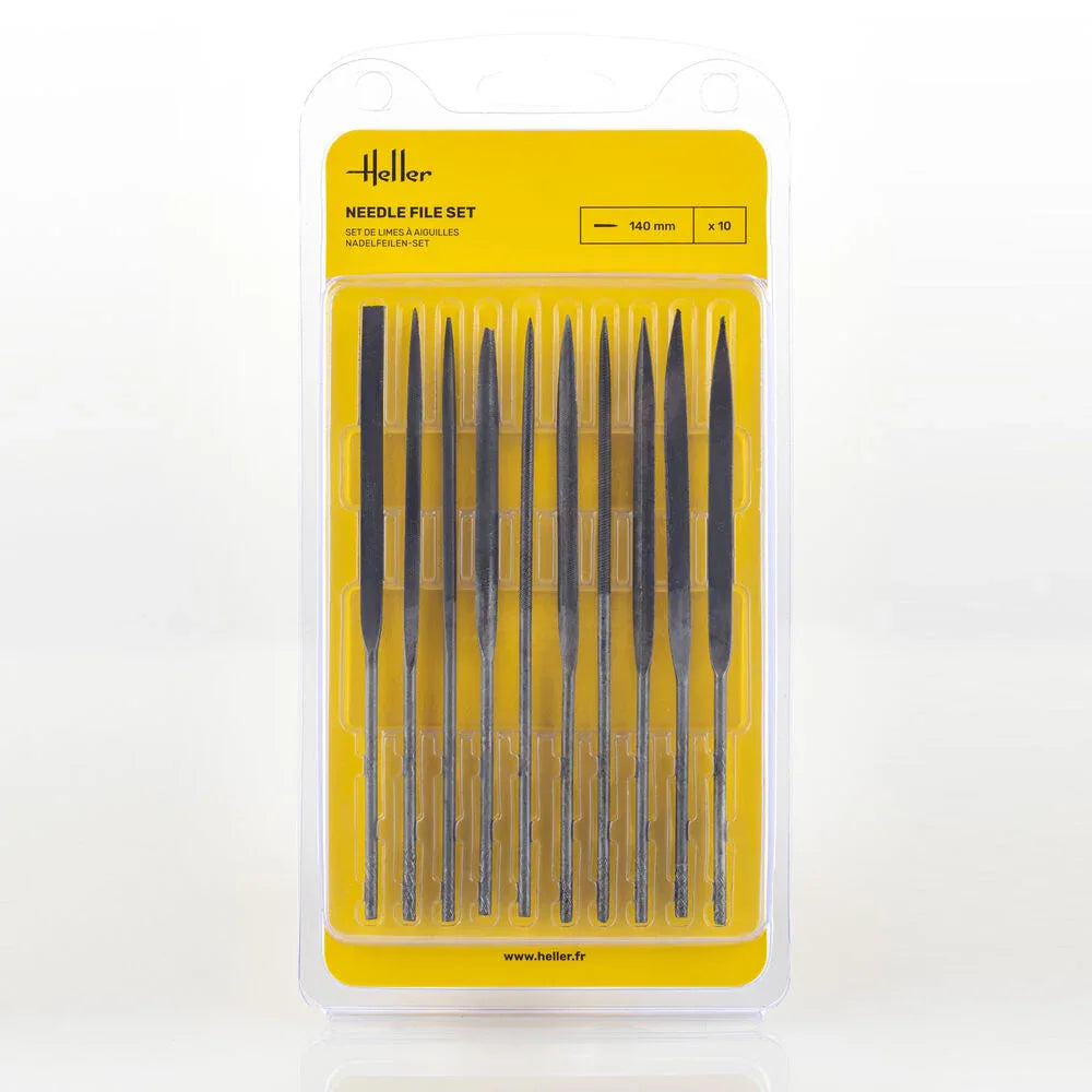 Needle file set (10 pieces) - PremiumHobby