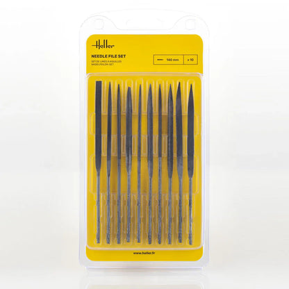 Needle file set (10 pieces) - PremiumHobby
