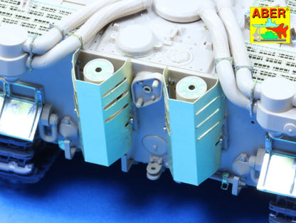 Fenders and exhaust covers for Tiger I (for early model in Africa)