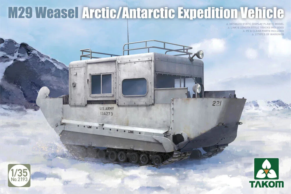 M29 Weasel Arctic/Antarctic Expedition Vehicle - PremiumHobby