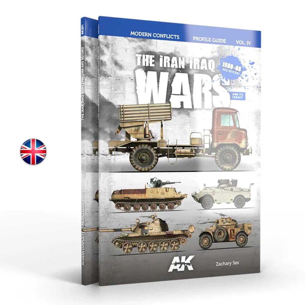 THE IRAN IRAQ WAR 1980-1988 Modern Conflicts Profile Guide Vol IV - English - PremiumHobby