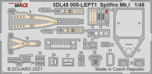 Spitfire Mk.I early SPACE 1/48 for EDUARD
