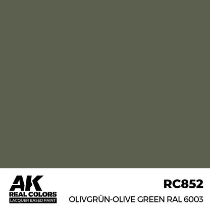Real Colors: Olivgrün-Olive Green RAL 6003 17 ml.