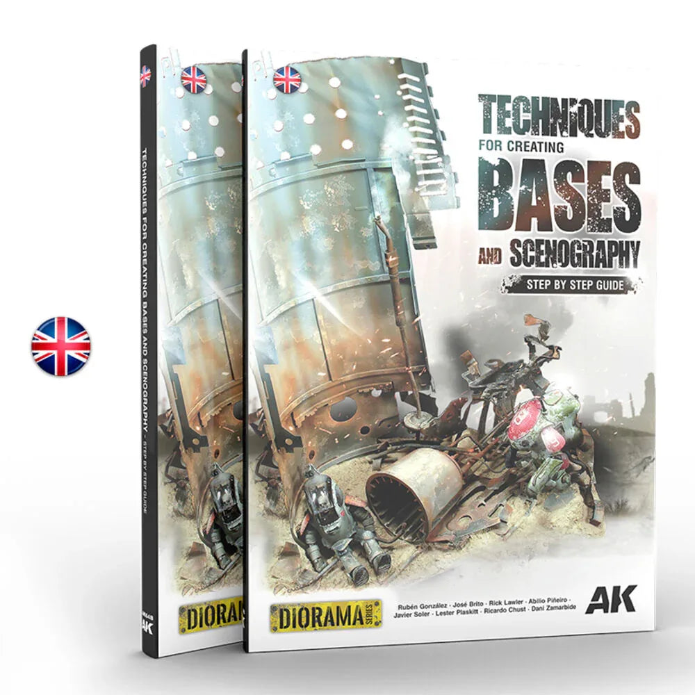 Techniques for creating bases and scenography – English - PremiumHobby