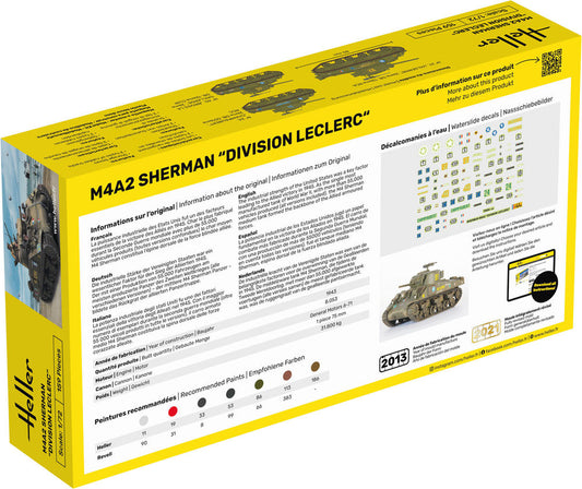 STARTER KIT M4A2 Sherman "Division Leclerc"