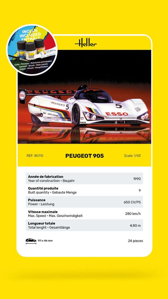 STARTER KIT Peugeot 905