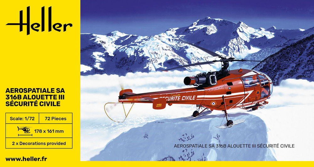 Alouette III Sécurité Civile