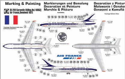 Se-210 Caravelle Air France