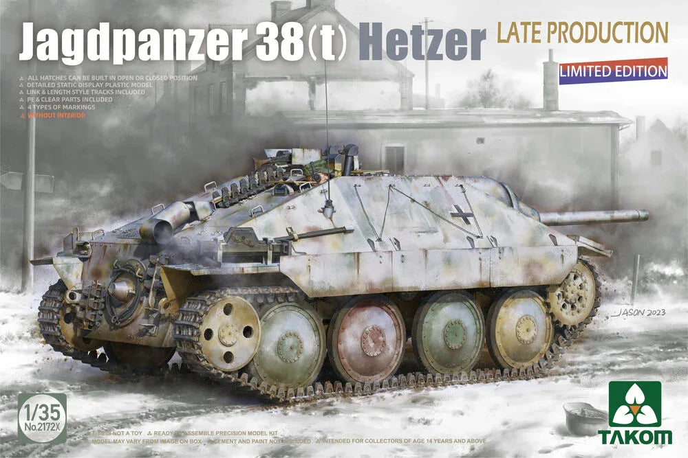 Jagdpanzer 38(t) Hetzer Late Production (Limited Edition) - PremiumHobby