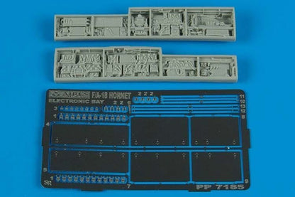 F/A-18 Hornet electronic bay für Hasegawa Bausatz