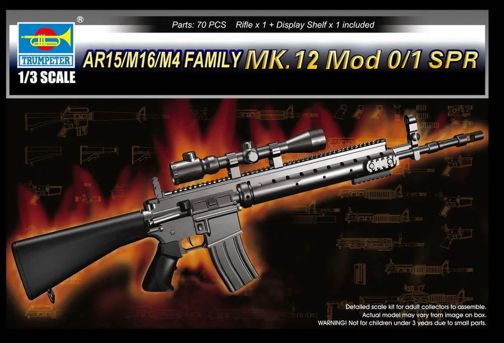 AR15/M16/M4 FAMILY-MK.12 Mod o/1 SPR - PremiumHobby