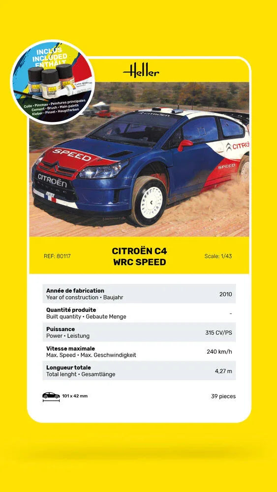 STARTER KIT Citroën C4 WRC Speed - PremiumHobby
