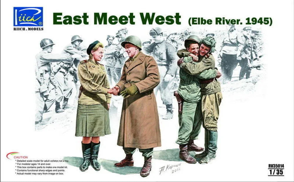 East meet West (Elbe River.1945) - PremiumHobby