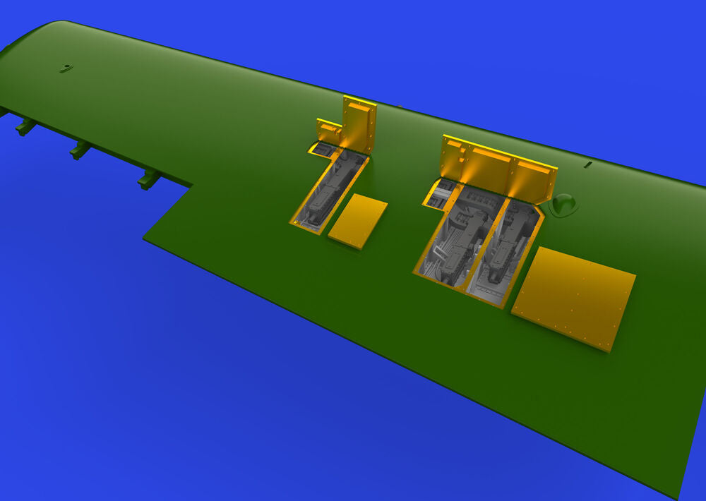 F4F-4 gun bays PRINT 1/48 EDUARD