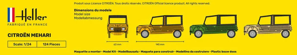 STARTER KIT Citroen Mehari - PremiumHobby