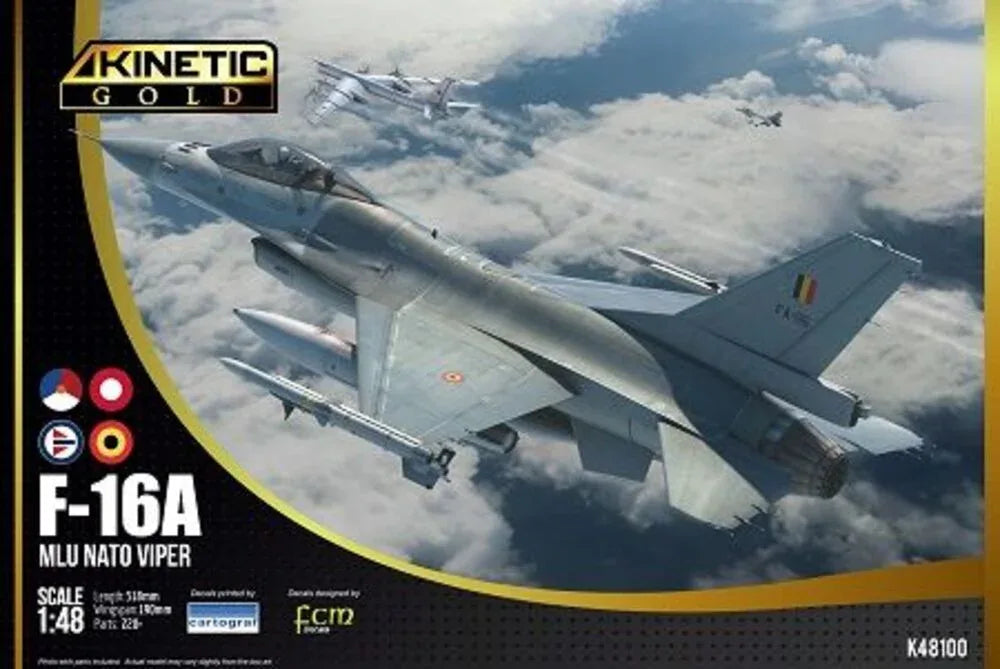 F-16A MLU Block 20 -Gold S - PremiumHobby