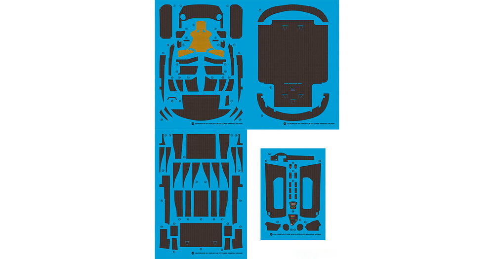 Porsche 911 RSR 2018 LM GTE Class Winner Detail Up Parts