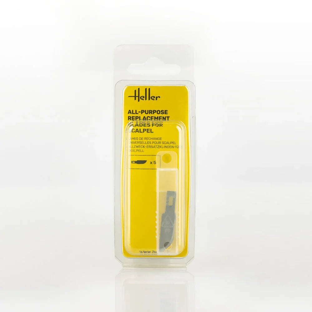 All-purpose replacement blades for scalpel (5 pieces) - PremiumHobby