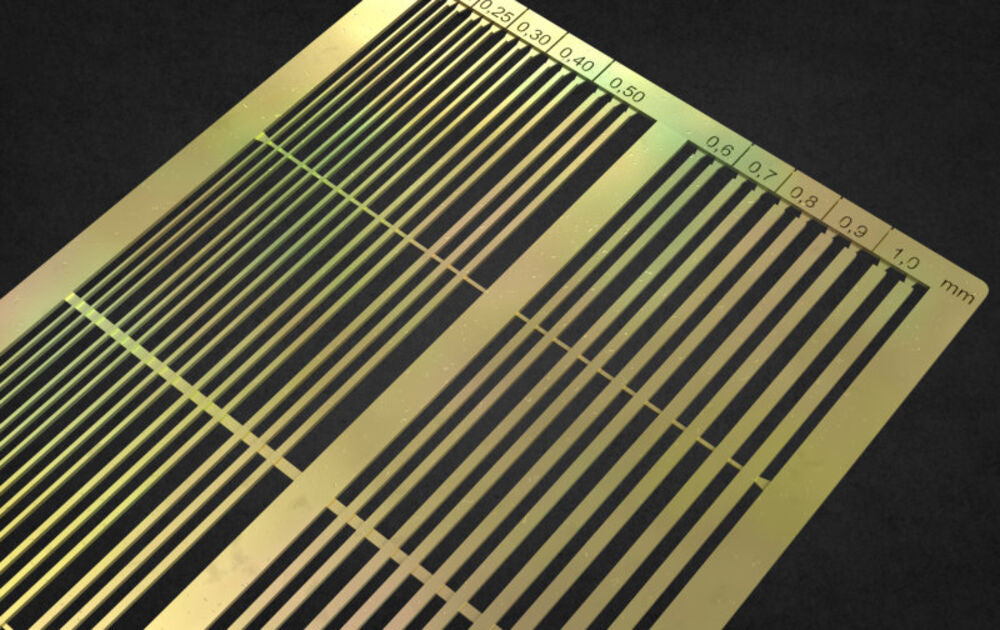 PE Brass Strips C: 0,2 - 1 mm (0,15mm thickness)