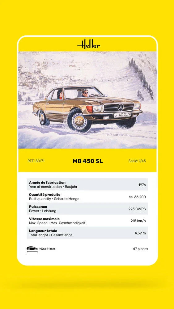 MB 450 SL - PremiumHobby