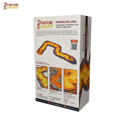 Dungeons & Lasers Expansion Set: MODULAR LAVA - PremiumHobby