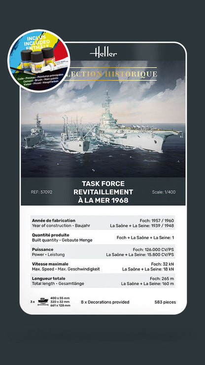 STARTER KIT Task Force Ravitaillement à la mer 1968