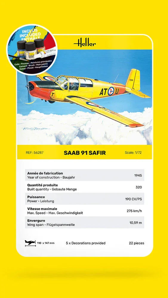 STARTER KIT SAFIR 91 - PremiumHobby
