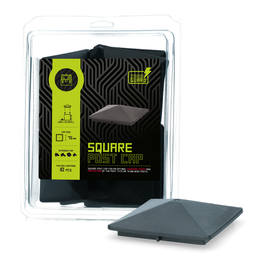 ZoneGuard Viereckige Pfostenkappe 75 mm