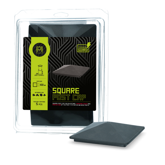 ZoneGuard Viereckige Pfostenkappe 100 mm
