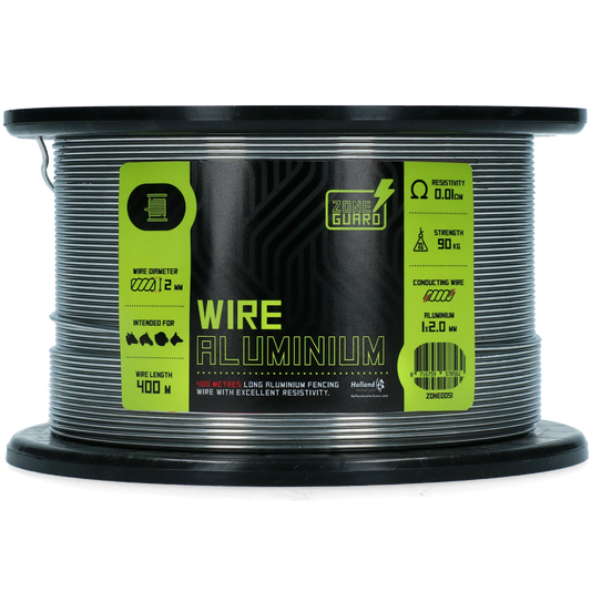 ZoneGuard Draht BASIC Aluminium 2mm 400 m