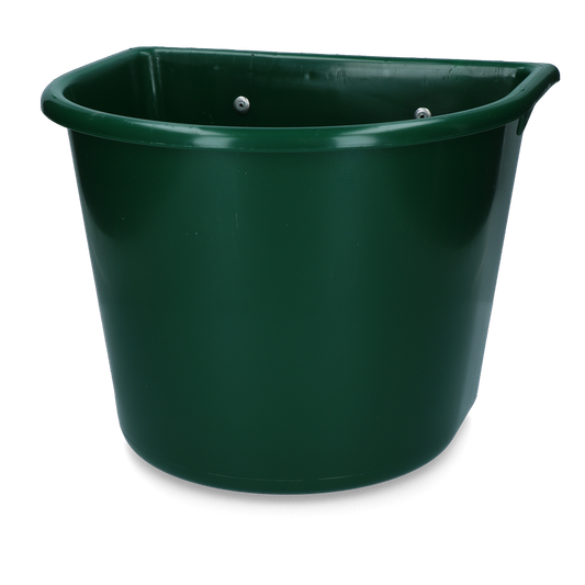 Futtertroge 15 l mit Haken schwarz