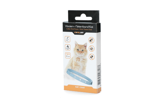 Knock Pest Floh-Zeckenhalsband 35 cm Katze NL + FR