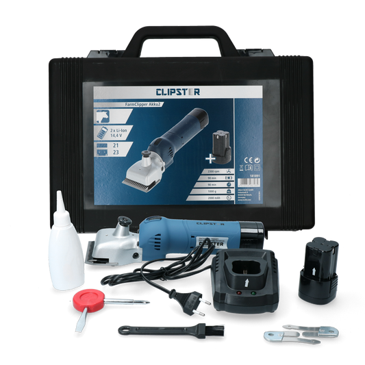 FarmClipper Clipster Rindvieh Akku