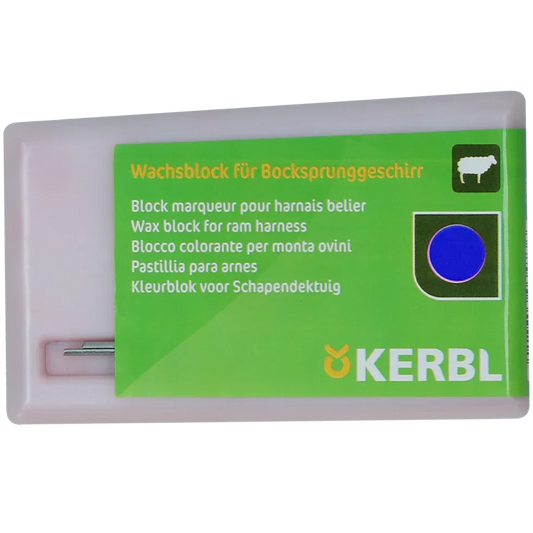 Wachsblock für Bocksprunggeschirr Prima blau