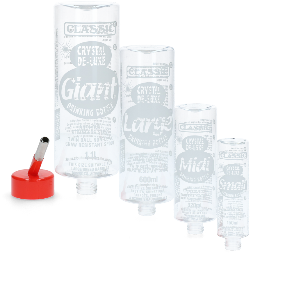 Trinkeflasche Crystal Deluxe Small 150 ml