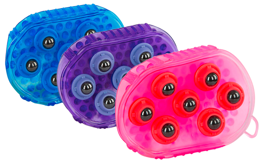 Bürste magnet massage blau