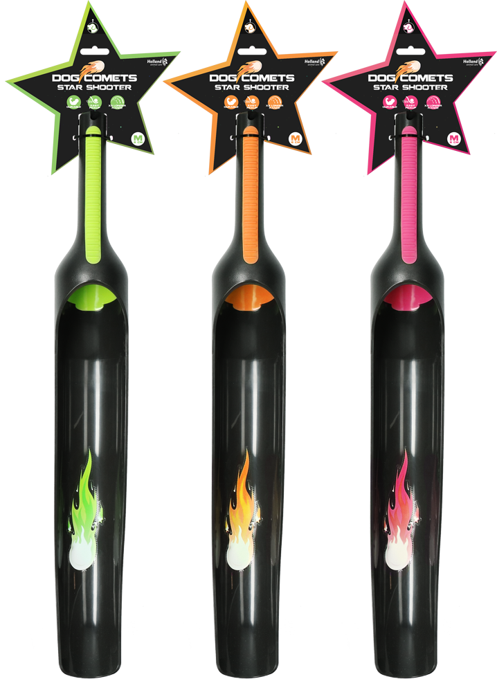Dog Comets Star Launcher Orange
