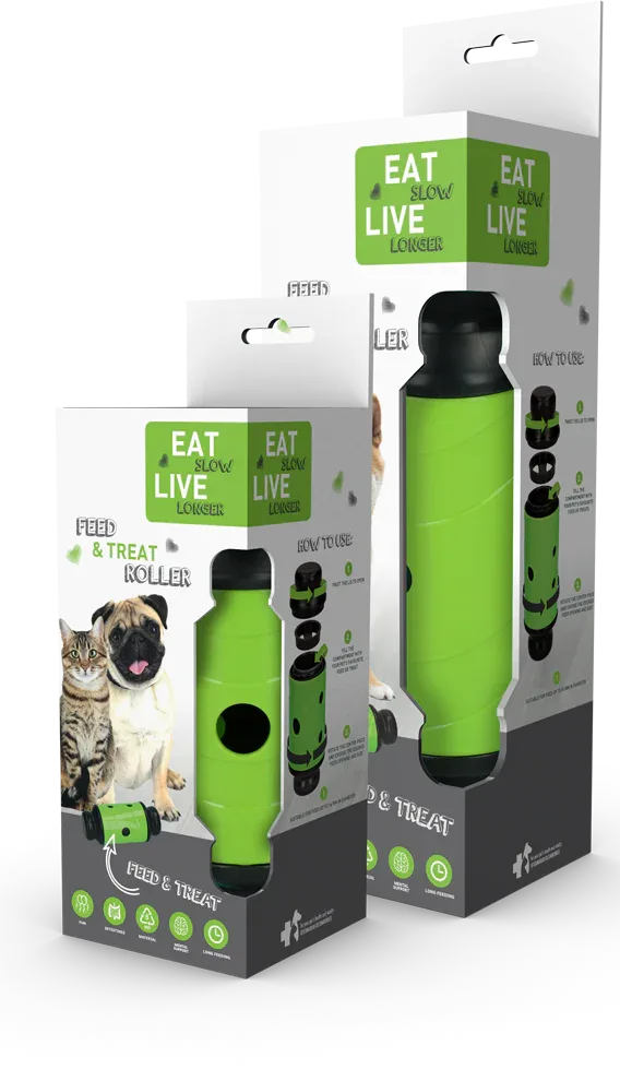 Eat Slow Live Longer Feed and Treat L Grün - PremiumHobby