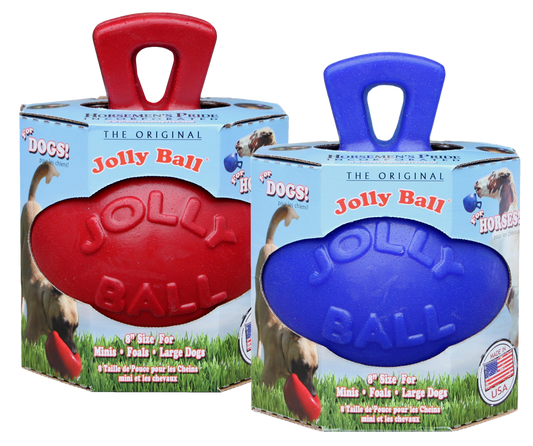 Jolly Ball 20cm Rot Pferd und Hund